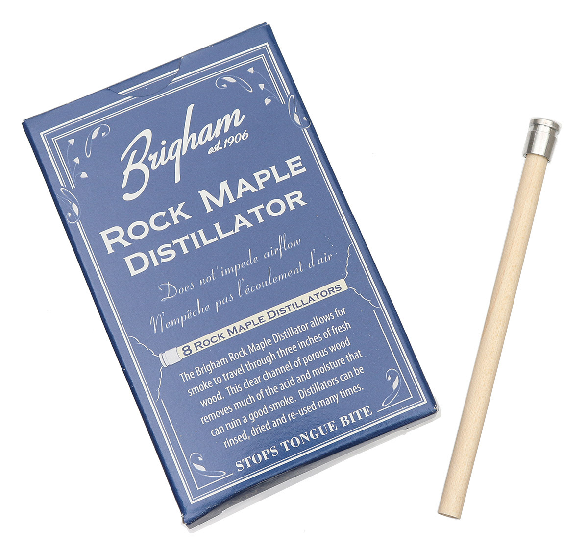 Pipe Tools & Supplies Brigham Rock Maple Insert (8 Pack)