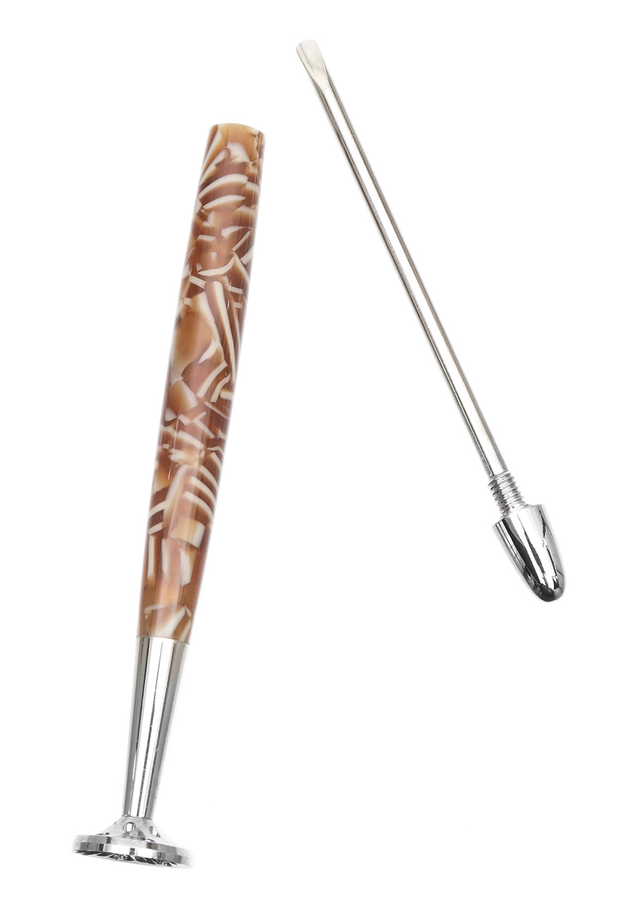 Tobacco Pipe Accessories Tampers & Tools 8deco Classic Tamper Brown