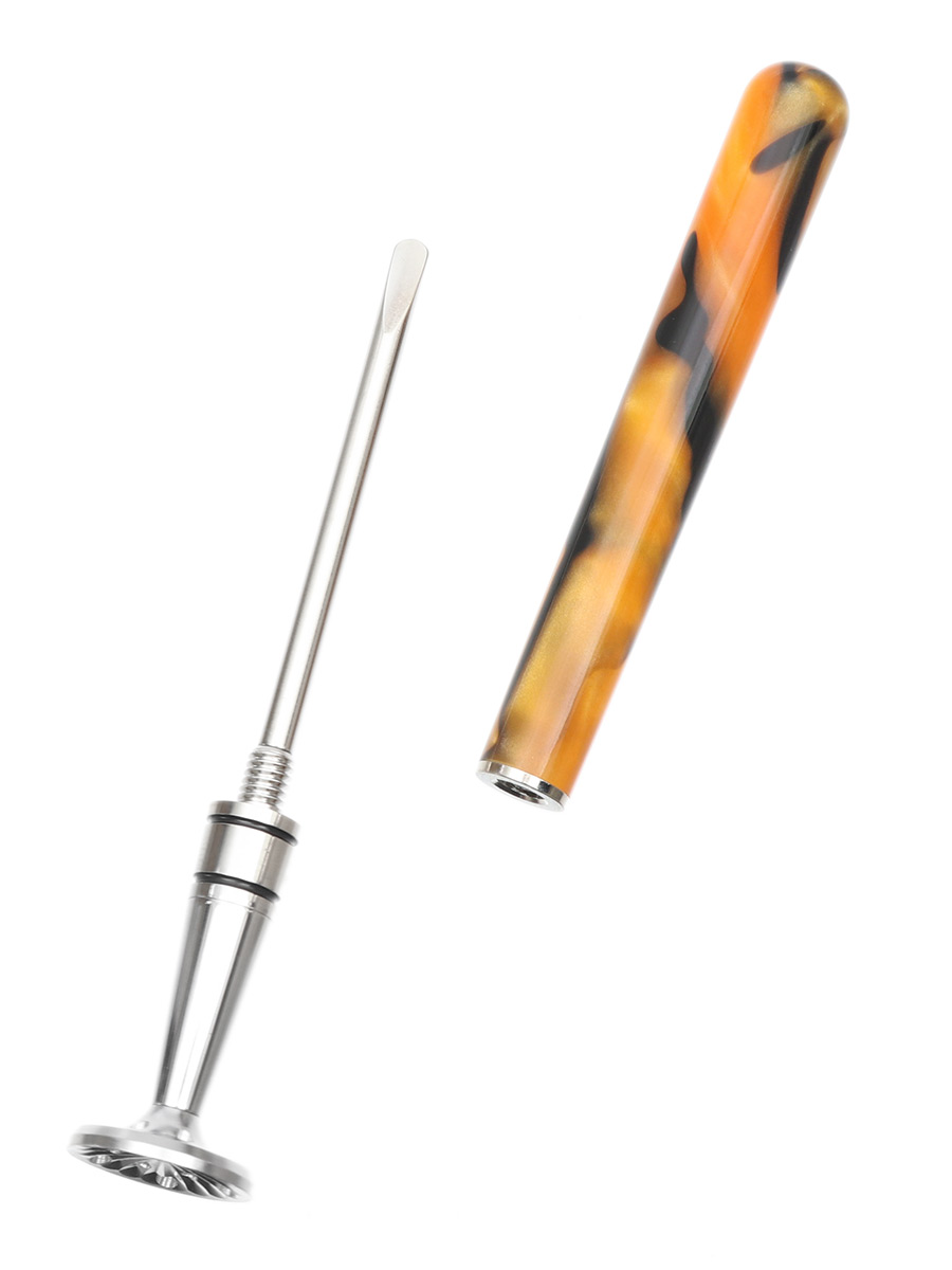 Tobacco Pipe Accessories Tampers & Tools 8deco Club Tamper Orange and