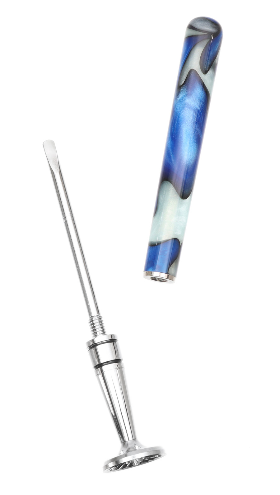 Tobacco Pipe Accessories Tampers & Tools 8deco Club Tamper Cerulean