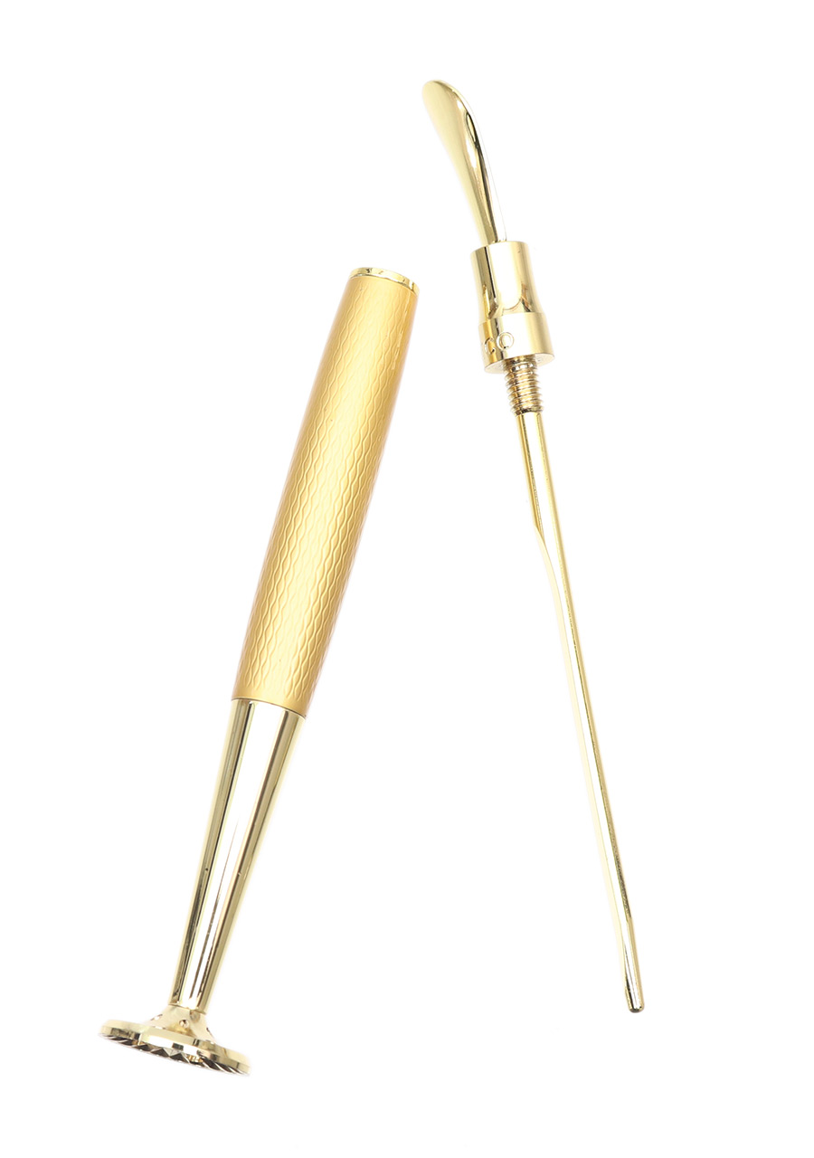 Tobacco Pipe Accessories Tampers & Tools 8deco Legend Tamper Gold