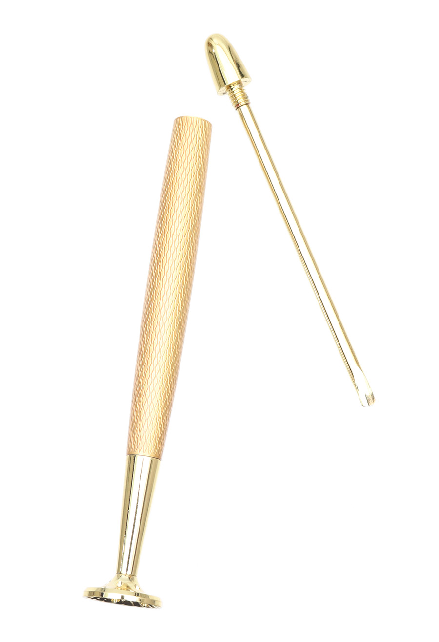 Tobacco Pipe Accessories Tampers & Tools 8deco Classic Tamper Gold