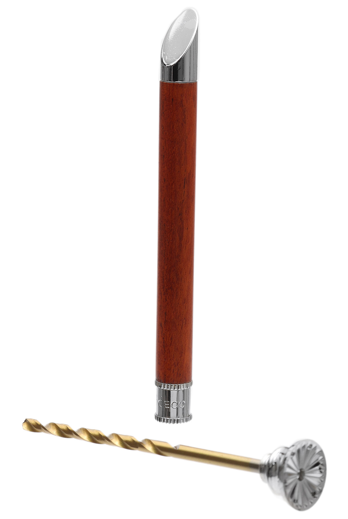 Tobacco Pipe Accessories Tampers & Tools 8deco Kokka Deluxe Silver