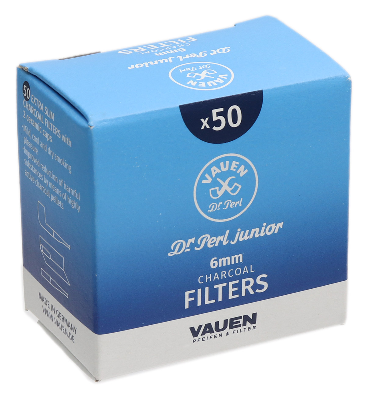 Filters & Adaptors Vauen Dr Perl Filters 6mm (50 pack)
