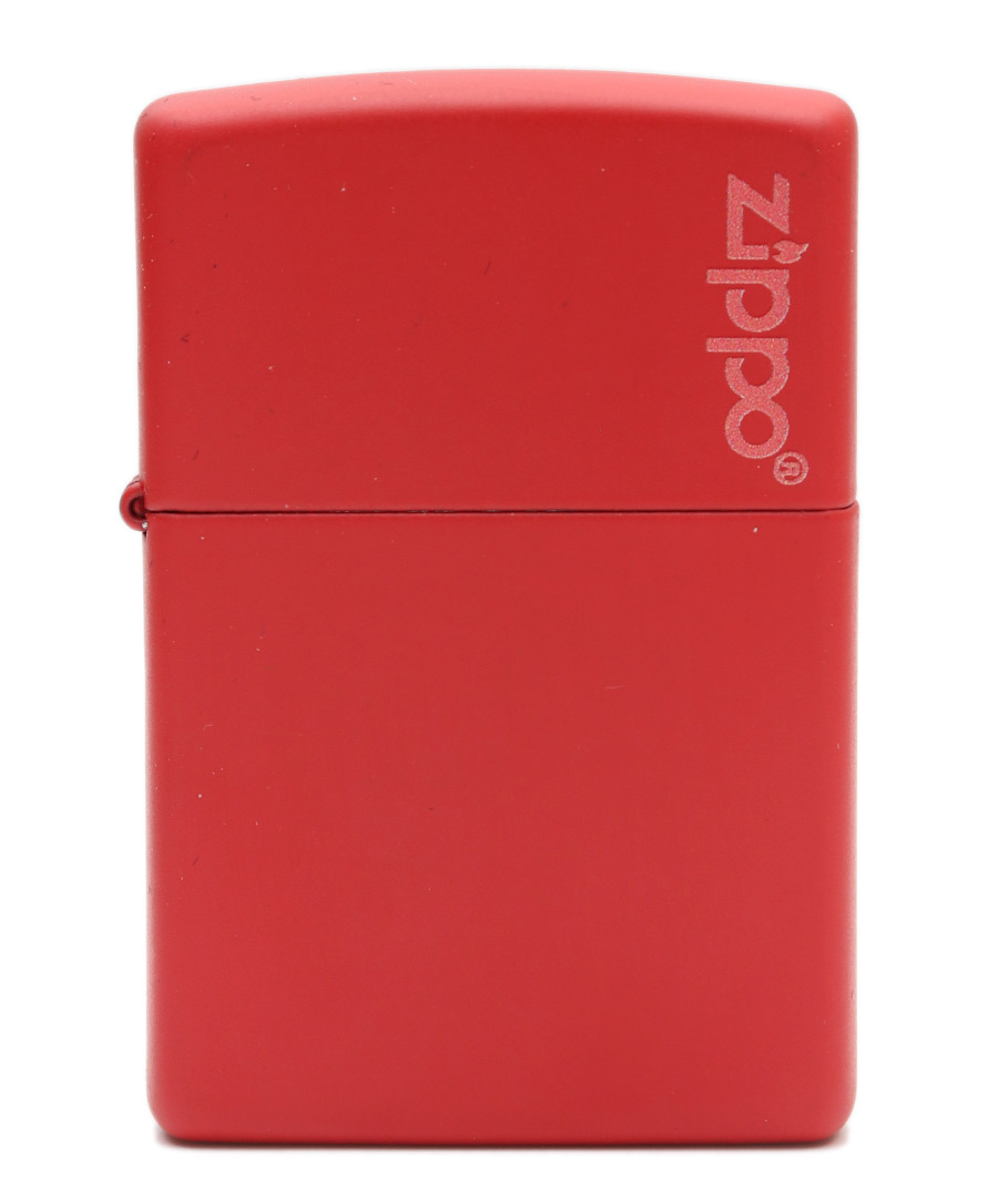 Zippo Red Matte with Zippo Logo