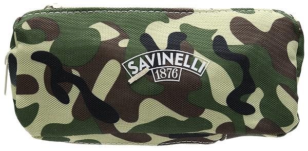Stands & Pouches Savinelli Cloth 1 Pipe Combo Pouch Camouflage