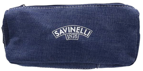 Stands & Pouches Savinelli Cloth 1 Pipe Combo Pouch Jeans