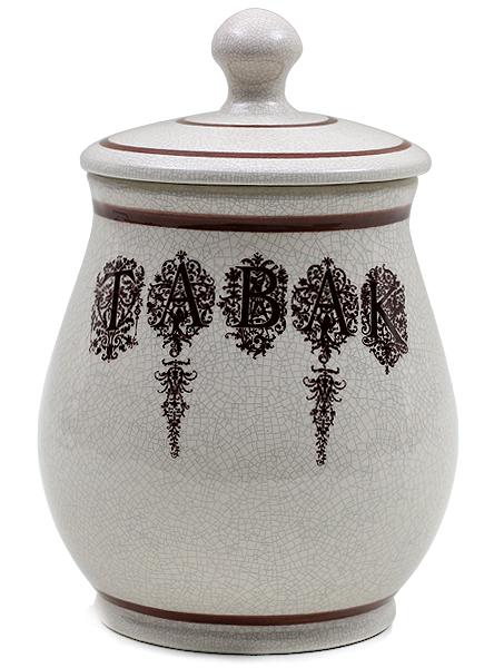 Pipe Accessories Savinelli Medium Antique Ceramic Tobacco Jar