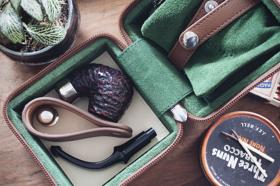 Tobacco Pipe Accessories Stands & Pouches Peterson Grafton System Pipe