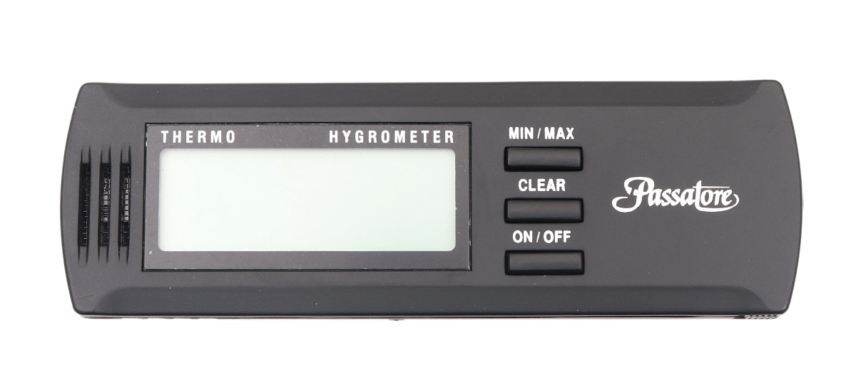 Humidification Passatore Digital Hygro-/Thermometer Black Small