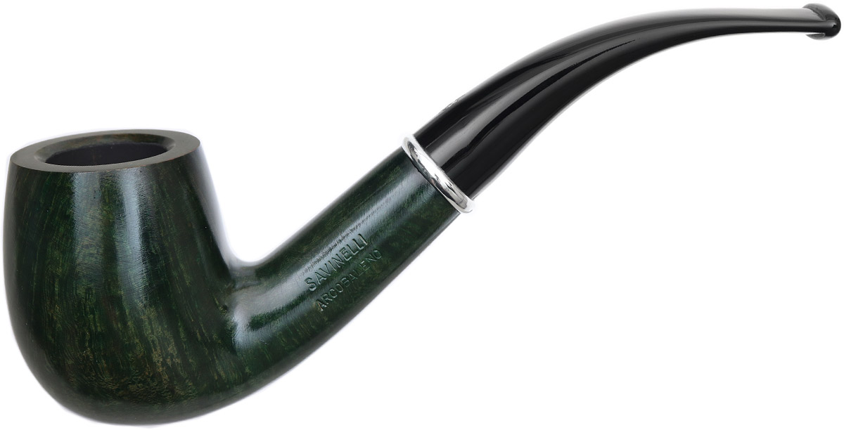 Savinelli Arcobaleno Smooth Green (606) (9mm)