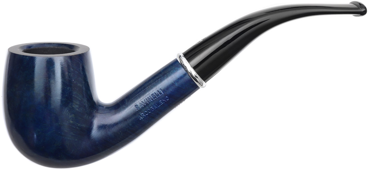 Savinelli Arcobaleno Smooth Blue (606 KS) (9mm)