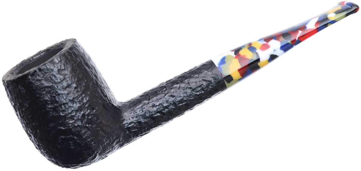 Savinelli Arlecchino Rusticated Black (111 KS) (6mm)