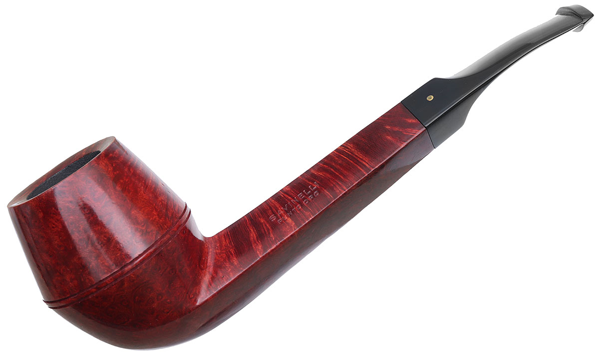 New Tobacco Pipes: Savinelli Punto Oro Smooth Burgundy (514 KS 