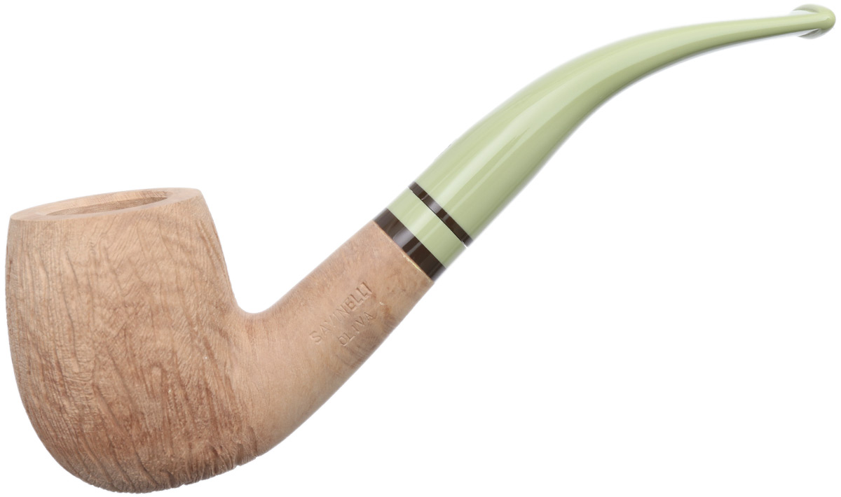 Savinelli Oliva Rusticated Natural (606 KS) (9mm)