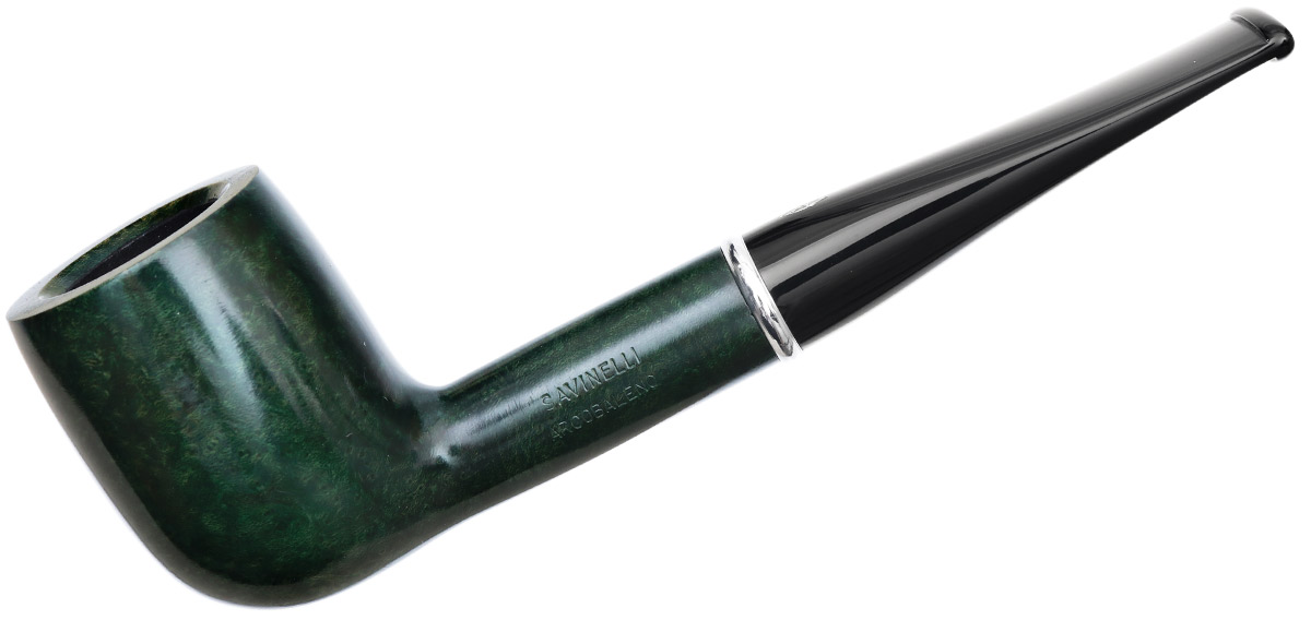 Savinelli Arcobaleno Smooth Green (111 KS) (9mm)