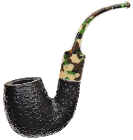 Savinelli Camouflage Rusticated Black (614) (9mm)