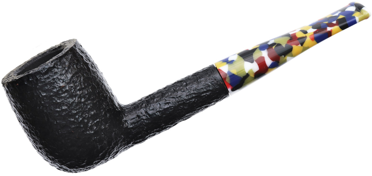 Savinelli Arlecchino Rusticated Black (111 KS) (6mm)