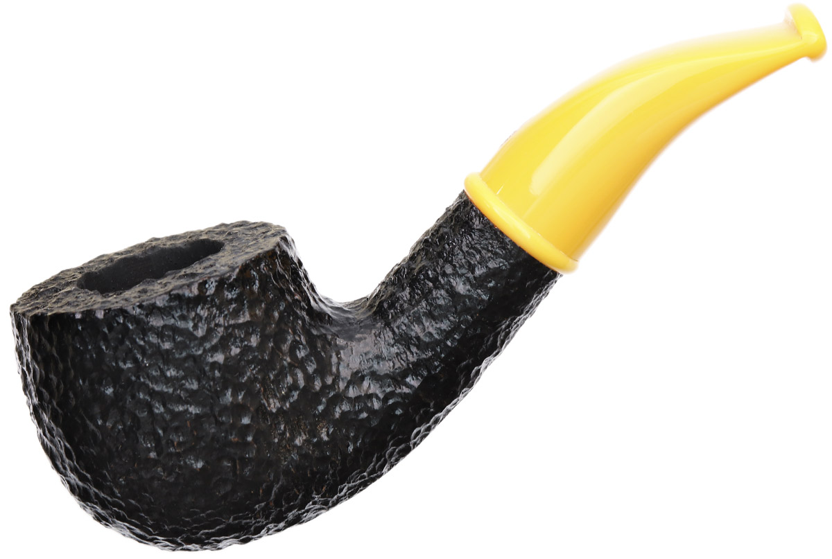 Savinelli Mini Rusticated Yellow Stem (601) (9mm)