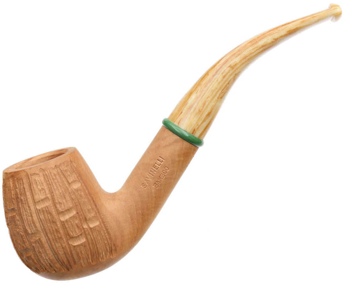 Savinelli Bamboo Rusticated Natural (602) (9mm)