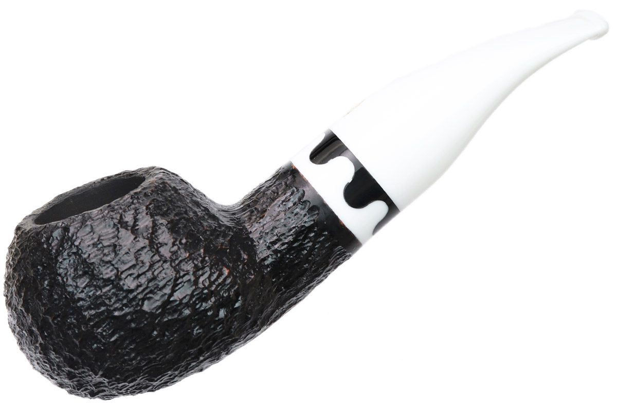 Savinelli Balanzone Rusticated Black (320 KS) (9mm)