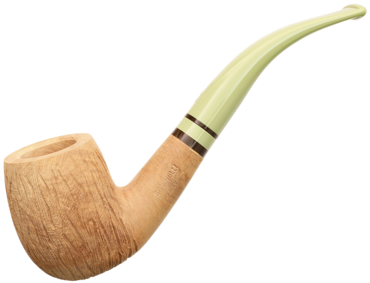 Savinelli Oliva Rusticated Natural (606 KS) (9mm)