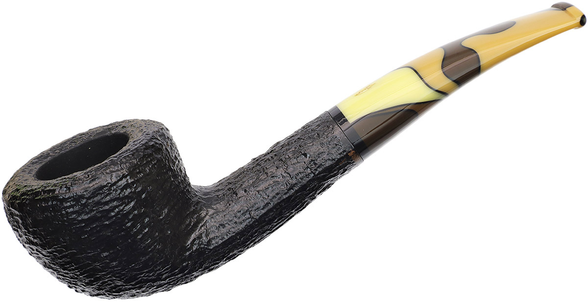 Savinelli Paloma Rusticated Black (316 KS) (6mm)