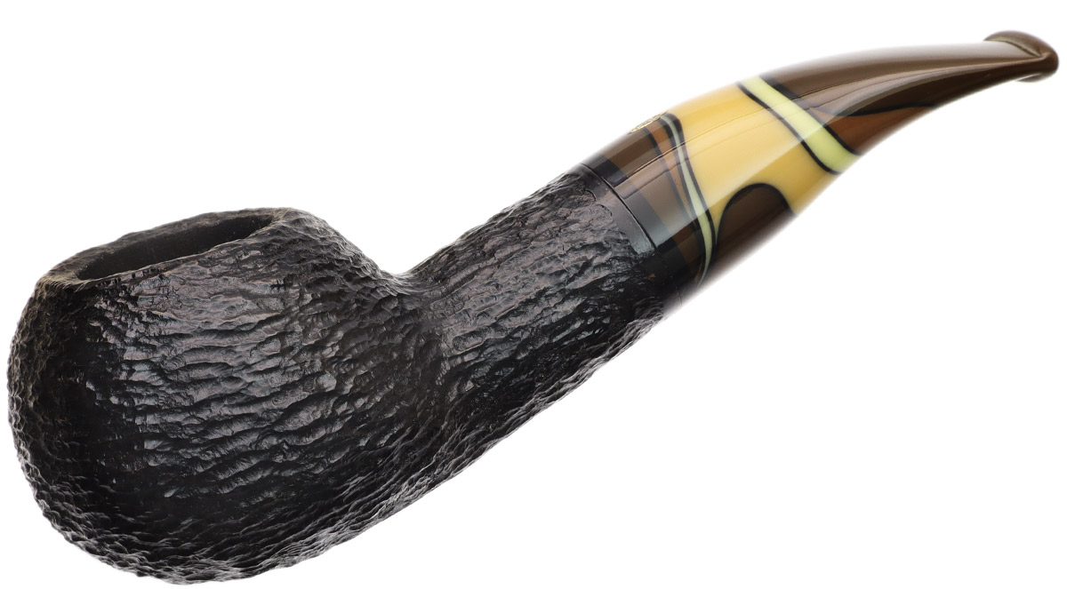 Savinelli Paloma Rusticated Black (320 KS) (6mm)