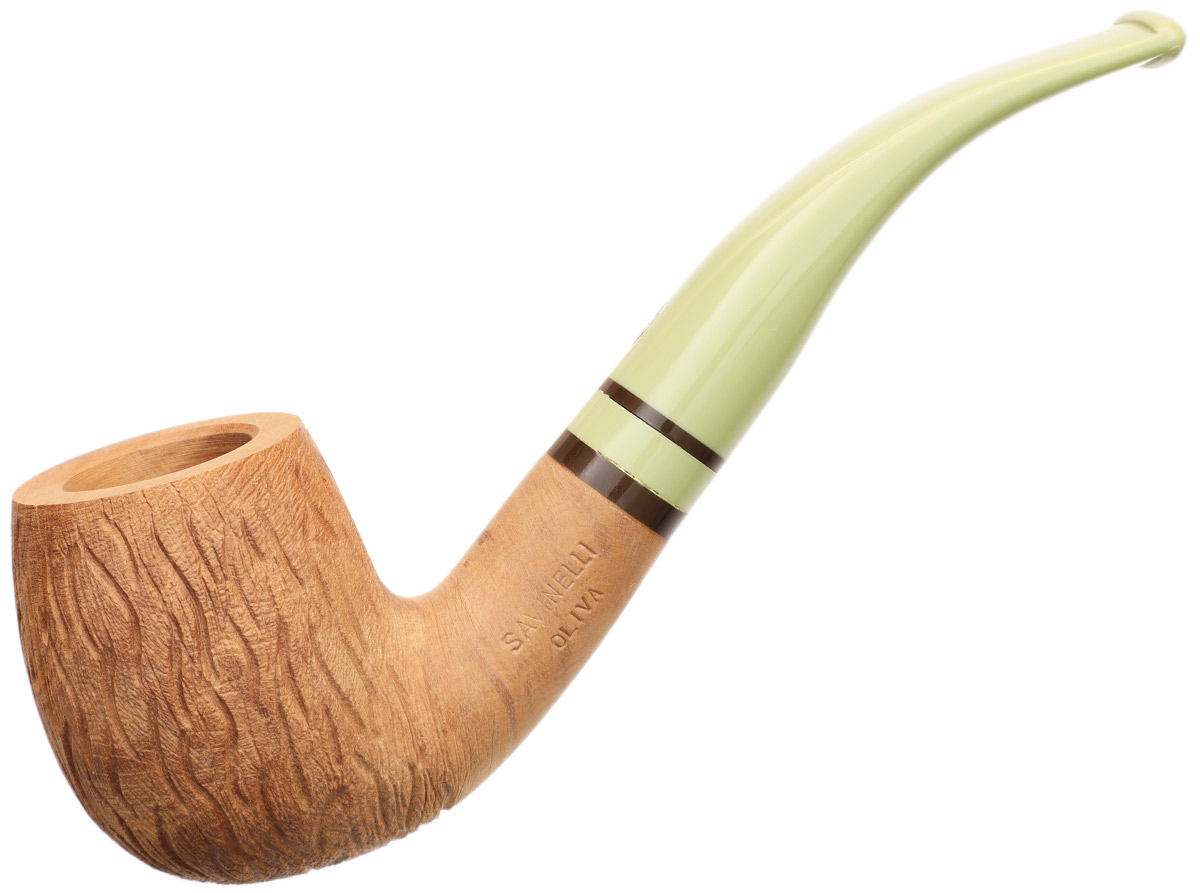 Savinelli Oliva Rusticated Natural (601) (9mm)