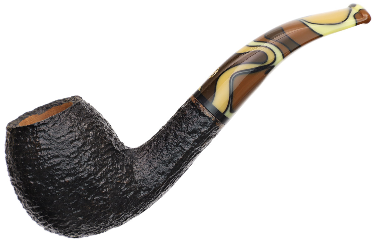 Savinelli Paloma Rusticated Black (677 KS) (9mm)