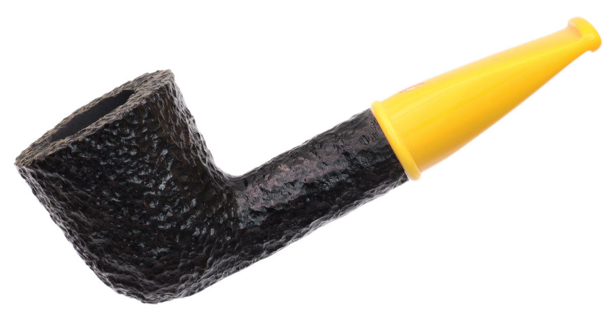 Savinelli Mini Rusticated Yellow Stem (409) (9mm)