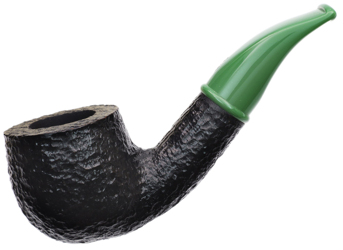 Savinelli Mini Rusticated Green Stem (601) (9mm)