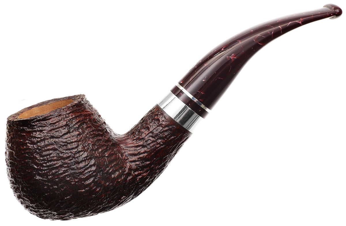 Savinelli Bacco Rusticated Dark Brown (645 KS) (6mm)