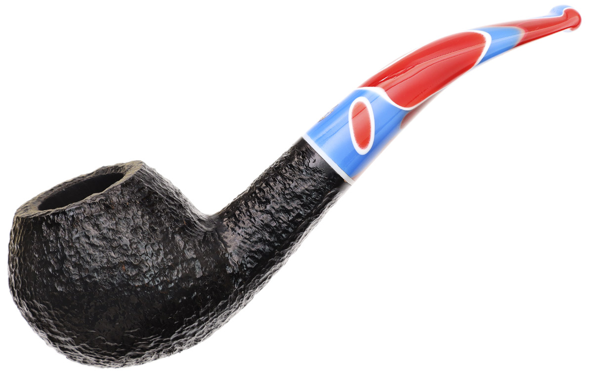 Savinelli Colombina Rusticated Black (673 KS) (9mm)