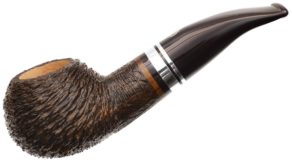 Savinelli Minerva Rusticated Dark Brown (320 KS) (6mm)