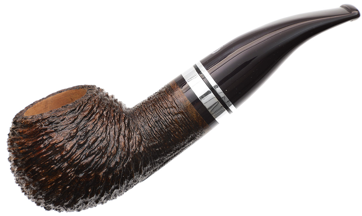 Savinelli Minerva Rusticated Dark Brown (320 KS) (9mm)