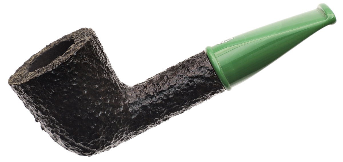 Savinelli Mini Rusticated Green Stem (409) (9mm)