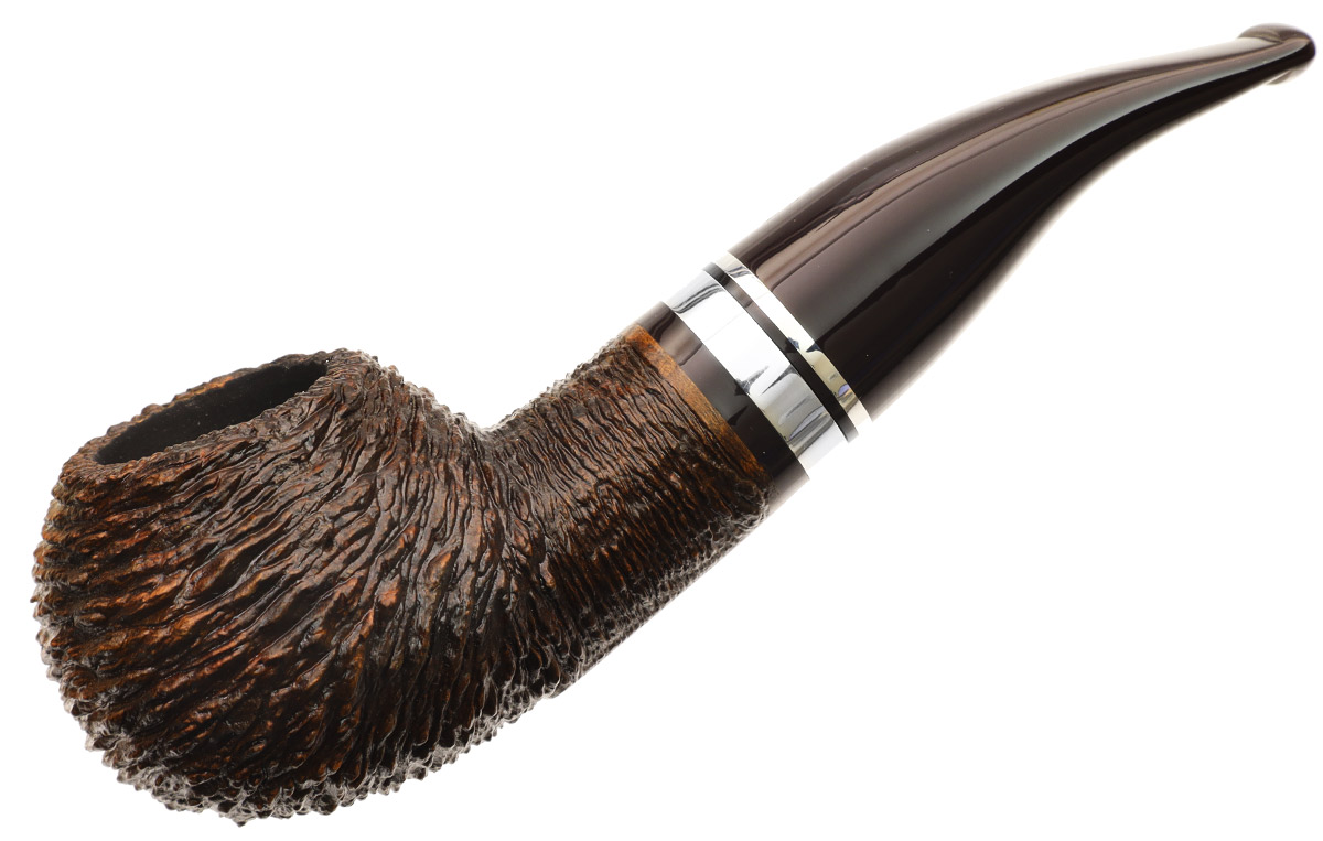 Savinelli Minerva Rusticated Dark Brown (320 KS) (9mm)