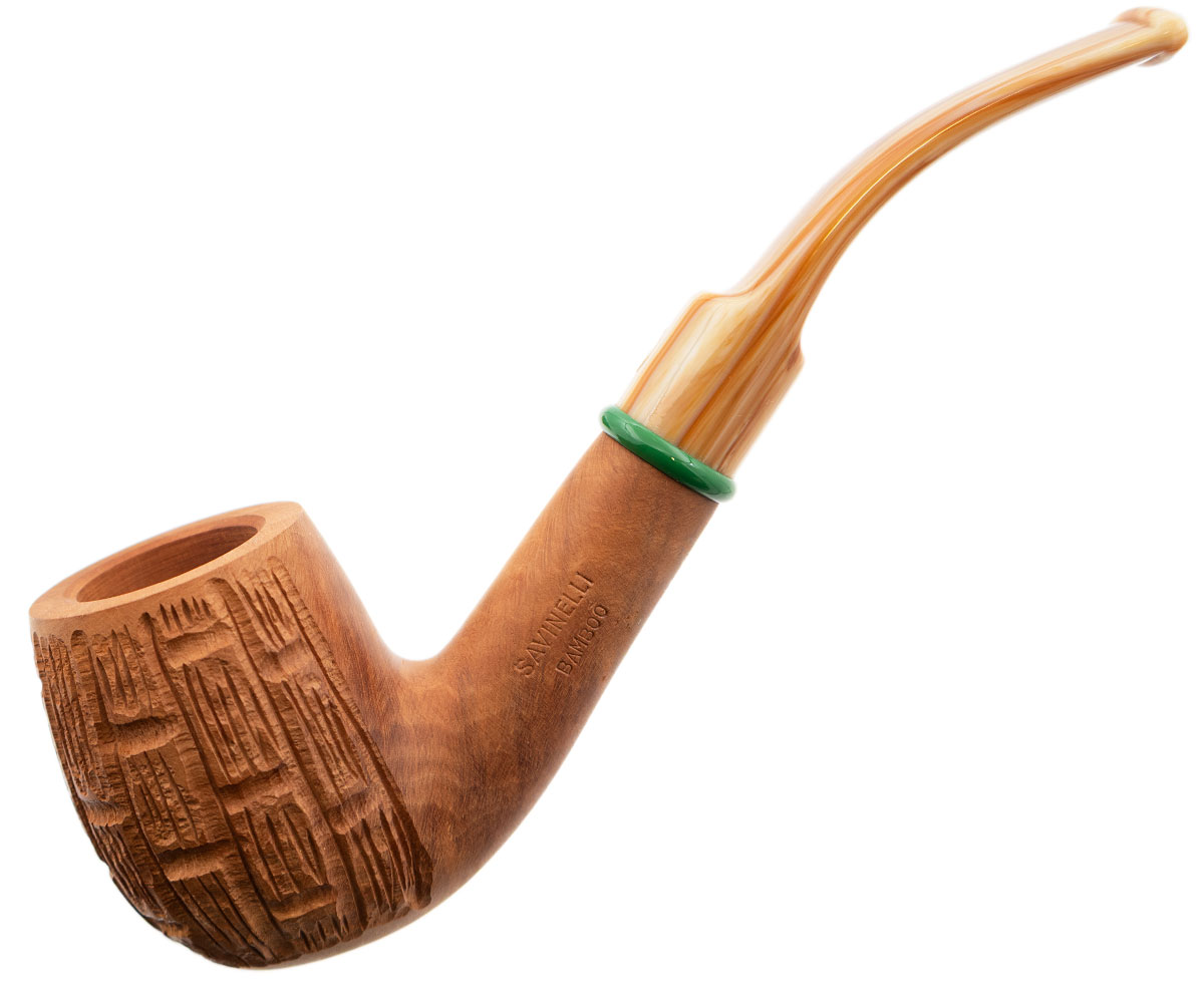 Savinelli Bamboo Rusticated Natural (607 KS) (6mm)
