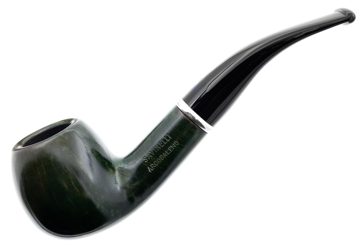 Savinelli Arcobaleno Smooth Green (626) (6mm)