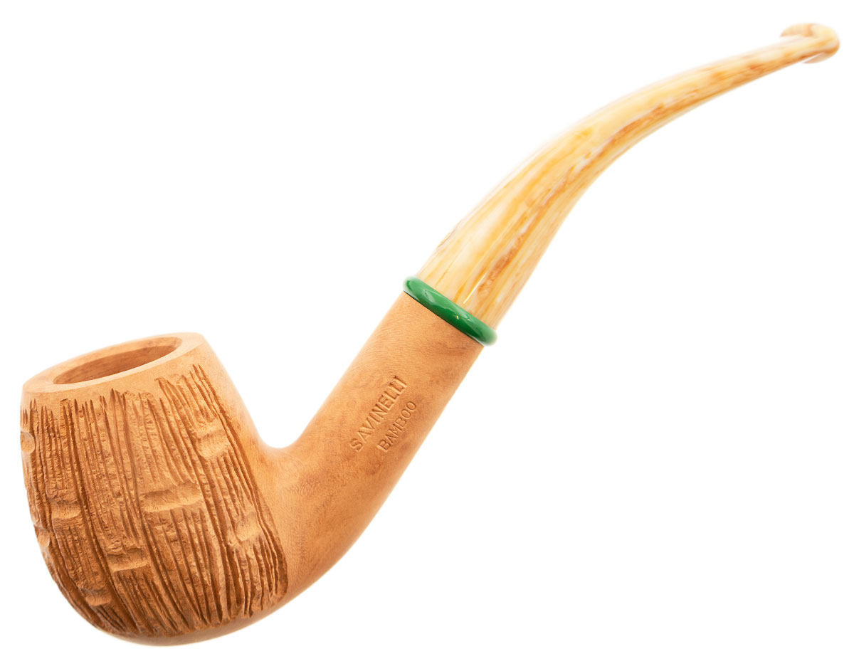 Savinelli Bamboo Rusticated Natural (602) (9mm)