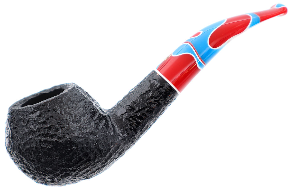 Savinelli Colombina Rusticated Black (673 KS) (9mm)