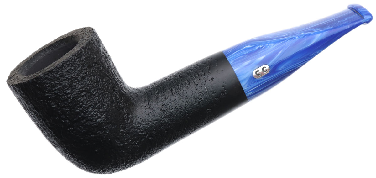 Chacom Black Sandblasted Dublin Reverse Calabash