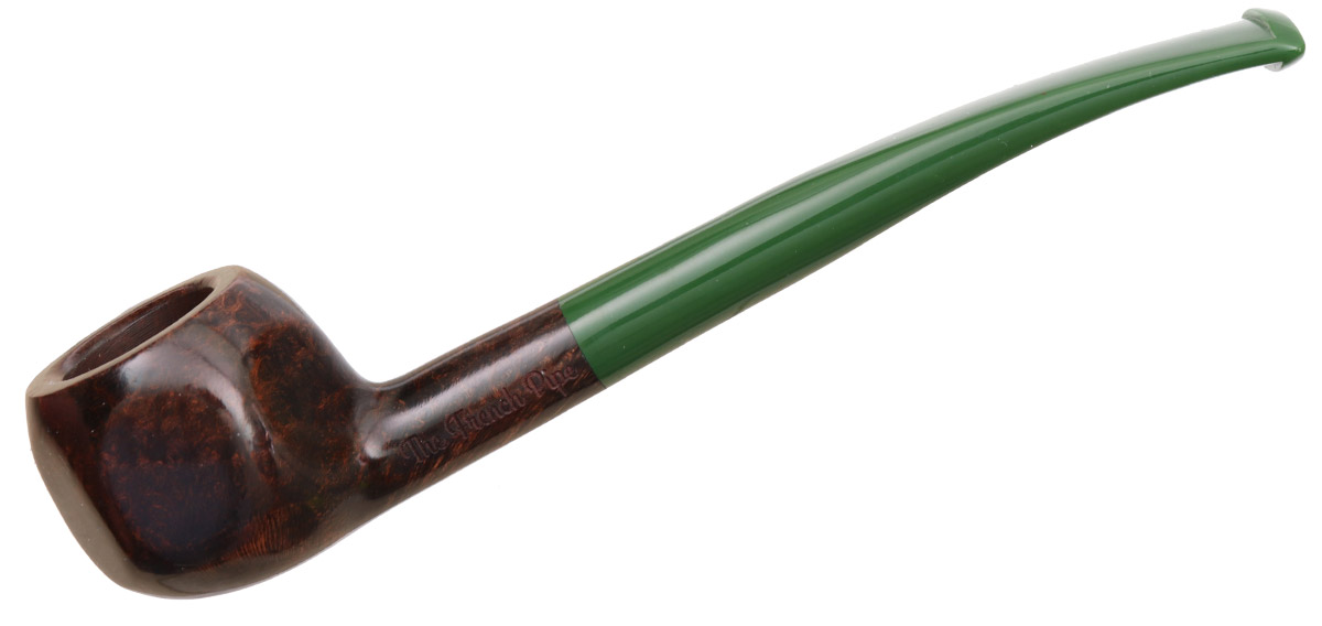 Chacom The French Pipe Smooth Green Stem (6mm)