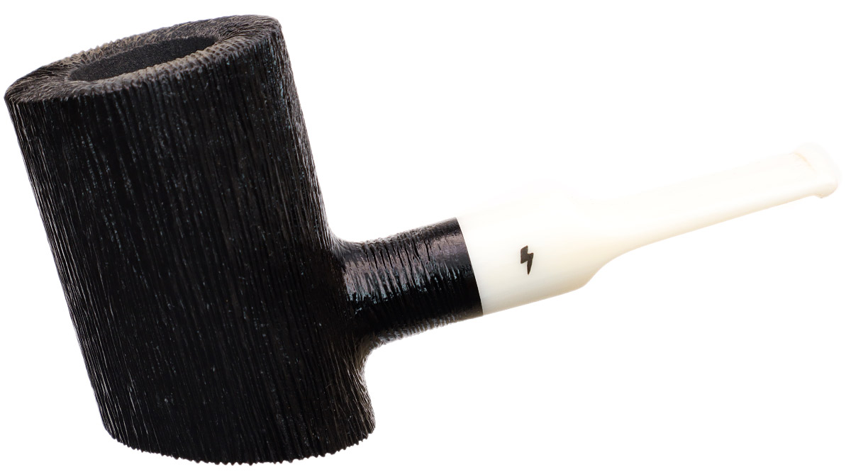 Moonshine Wire Rusticated Stoker with White Stem