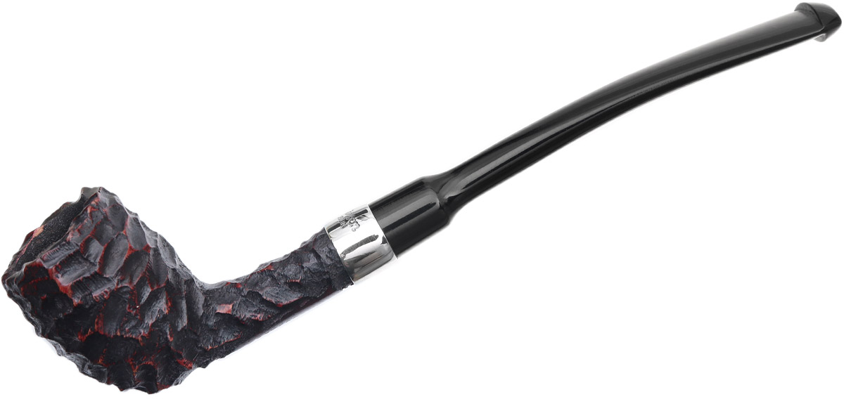 Peterson Speciality Rusticated Nickel Mounted Belgique Fishtail