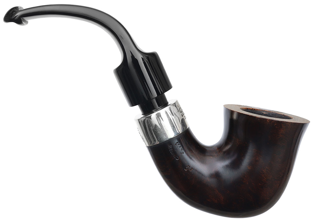 New Tobacco Pipes Peterson Deluxe System Dark Smooth (5s) PLip