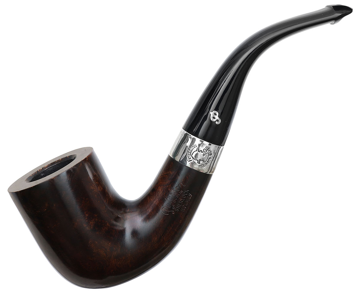 Peterson Sherlock Holmes Dark Smooth Rathbone P-Lip (9mm)