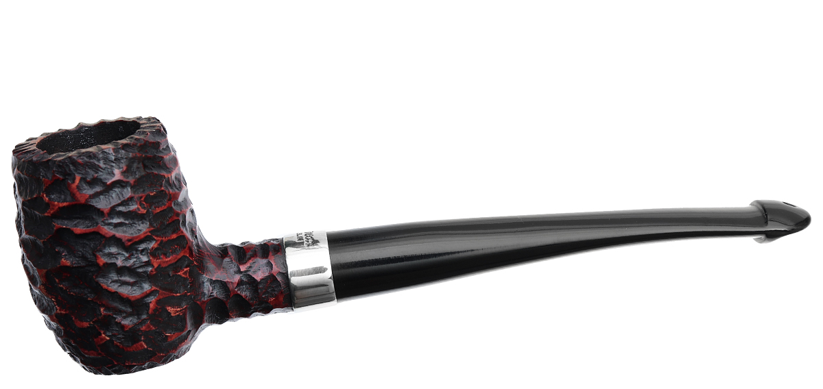 Peterson Speciality Rusticated Nickel Mounted Barrel P-Lip