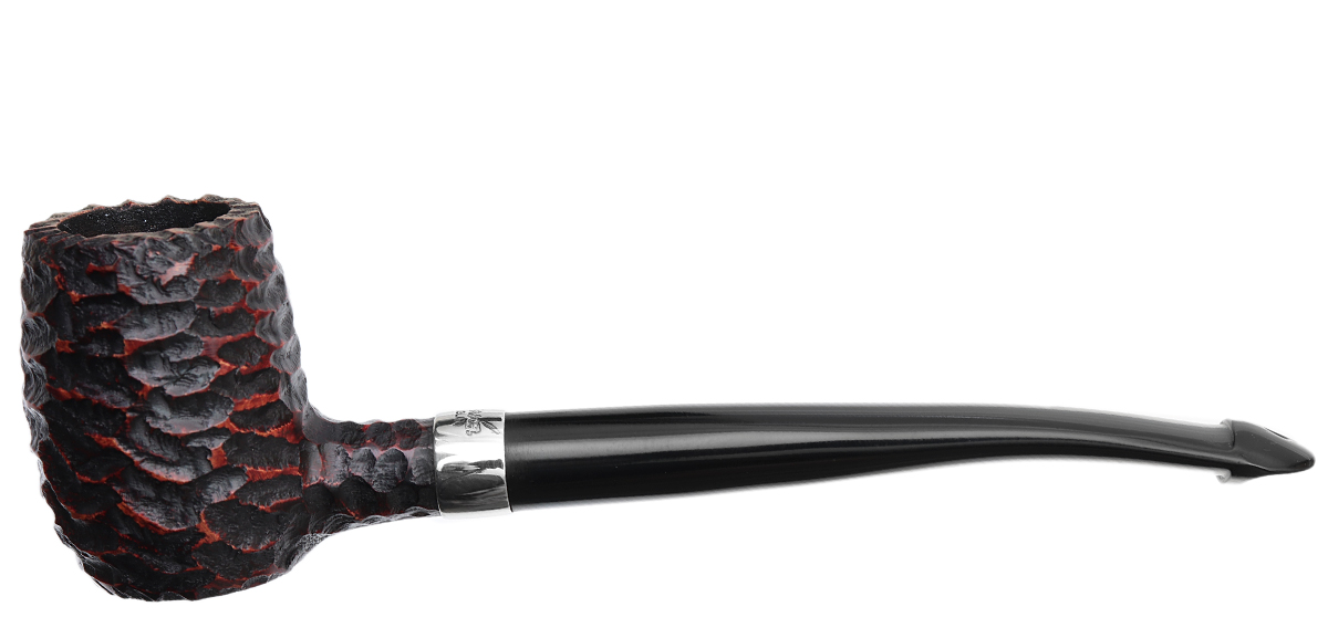 Peterson Speciality Rusticated Nickel Mounted Barrel P-Lip